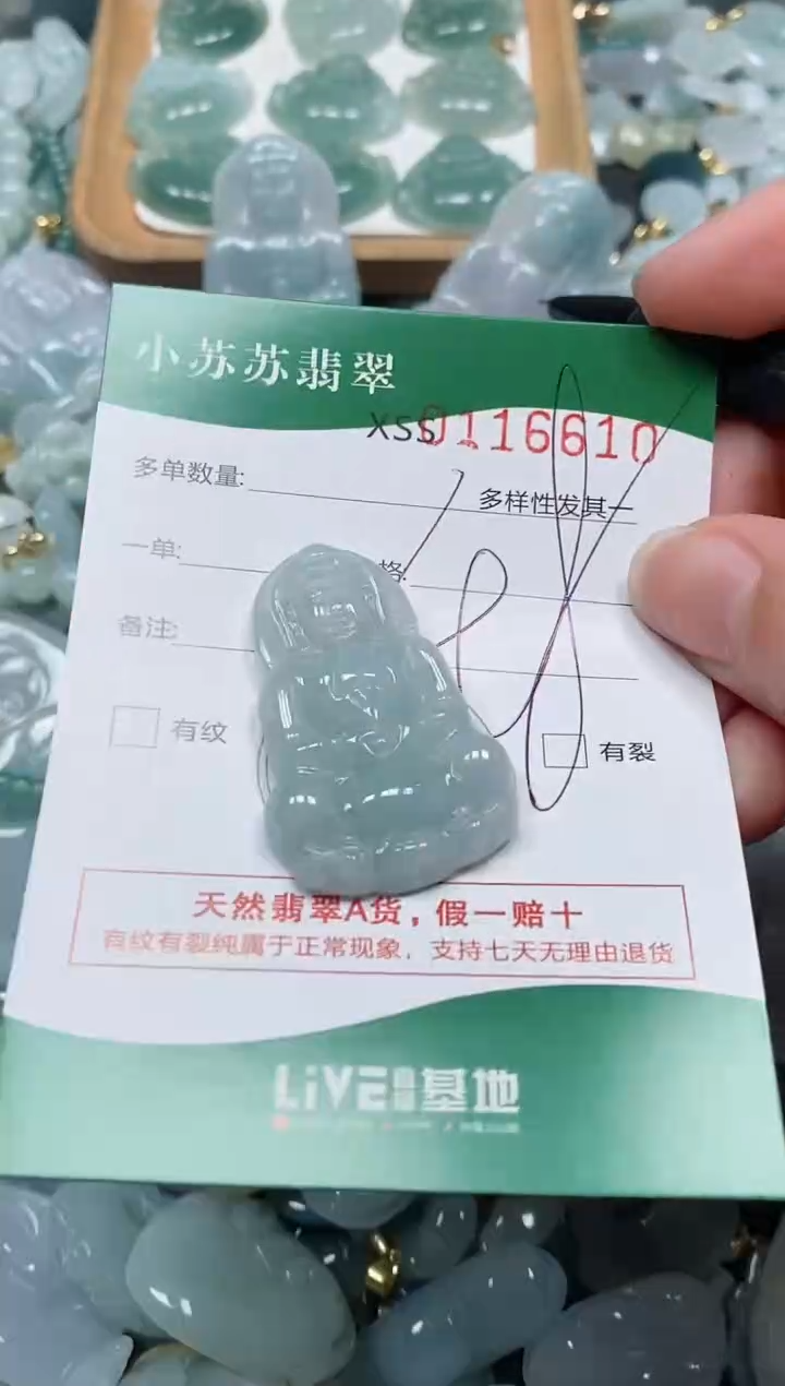 【闪购商品】翡翠颈饰未镶嵌闪购商品0116610