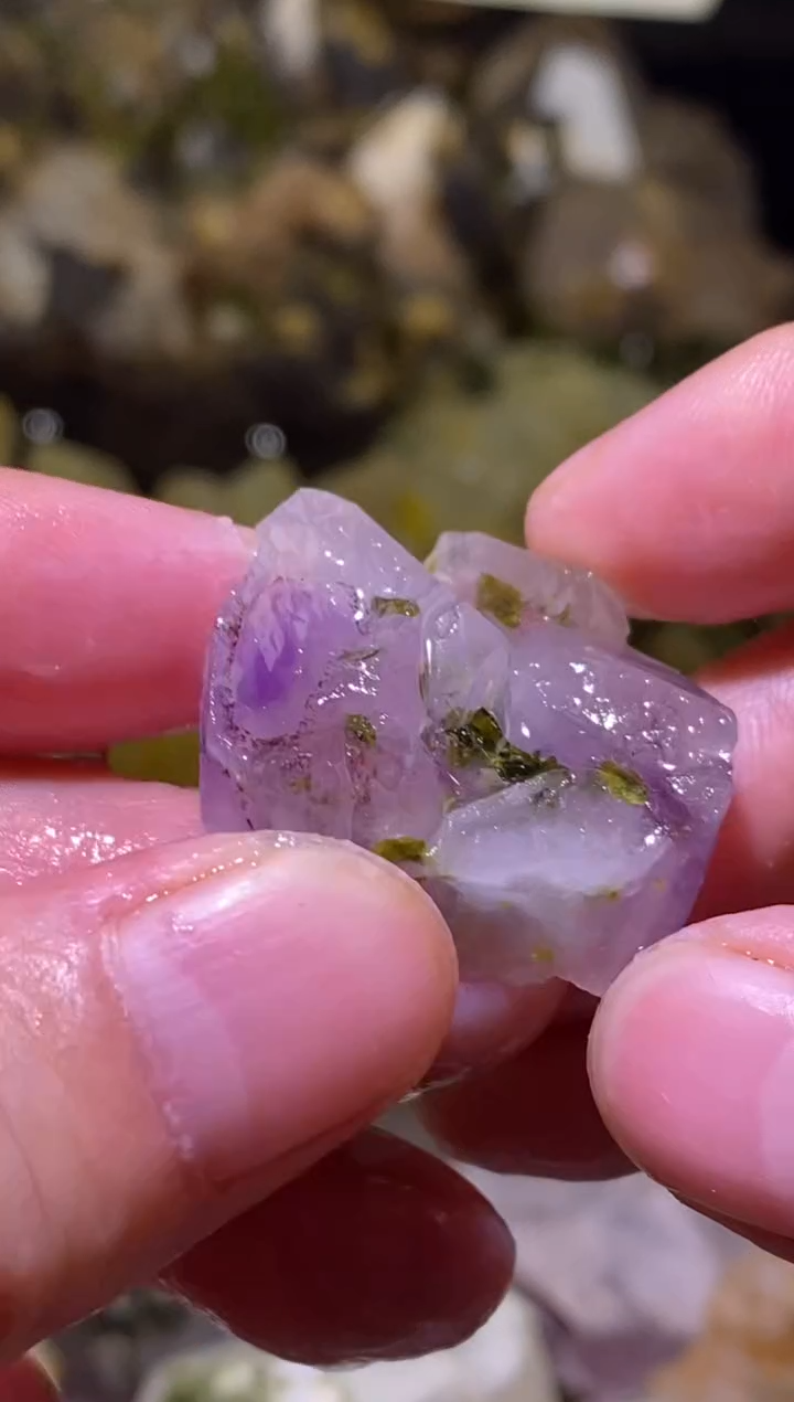 未镶嵌珠宝半成品水晶14号四川美姑超七花园水晶