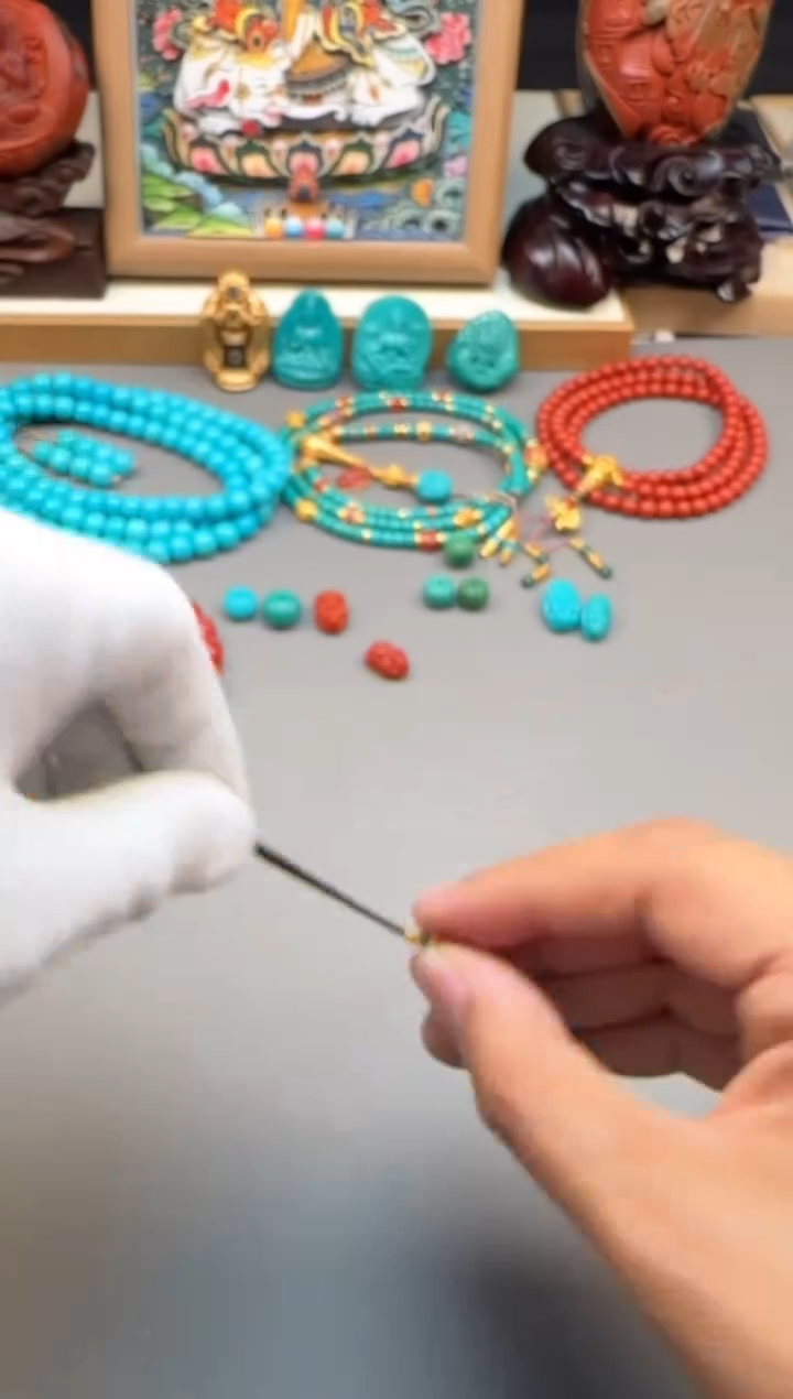 【闪购商品】南红玛瑙配饰配饰足金镶嵌配饰配饰