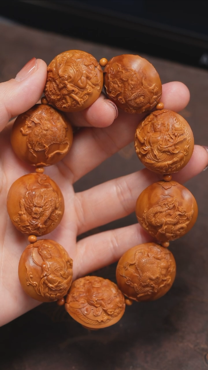 【闪购商品】橄榄核手串/手链九子万佛