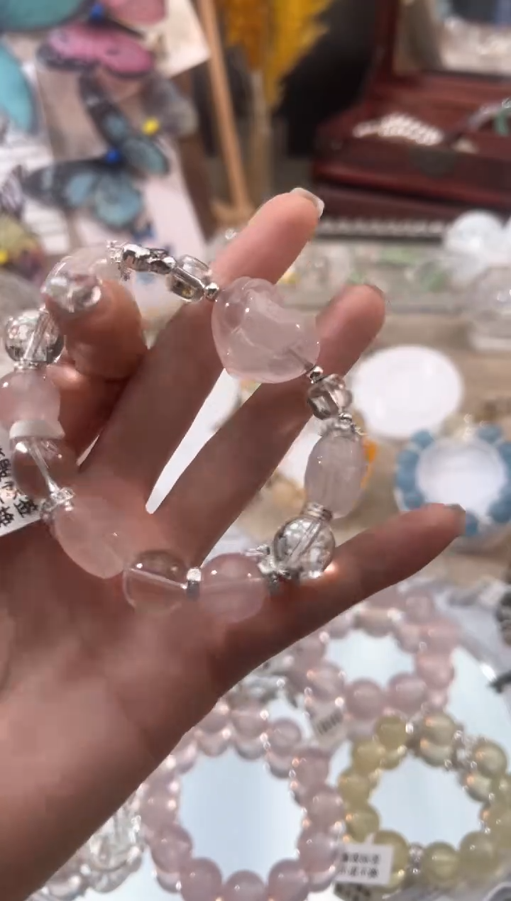 【闪购商品】水晶手链未镶嵌多样性发货发其一颜色微差