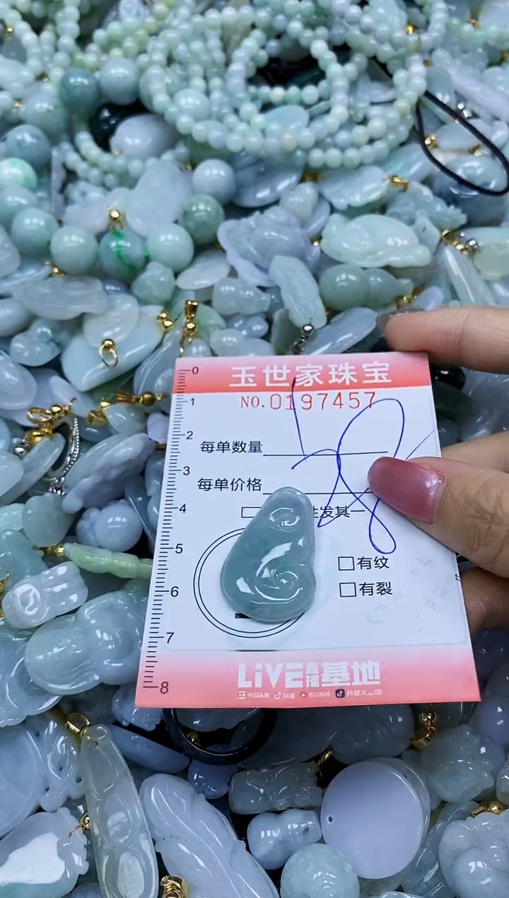 【闪购商品】翡翠颈饰未镶嵌闪购0197457