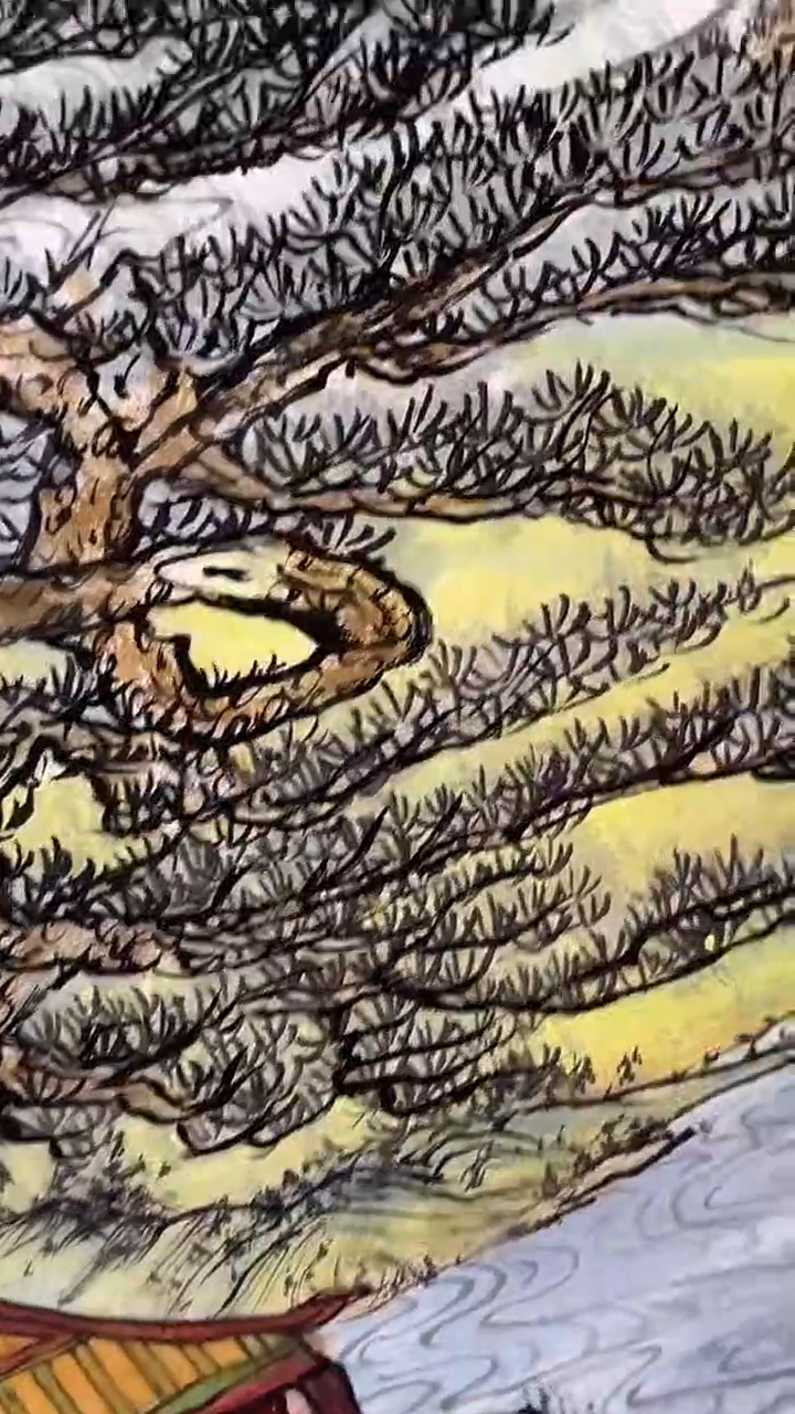 国画王炳杰手绘绘画作品5-17