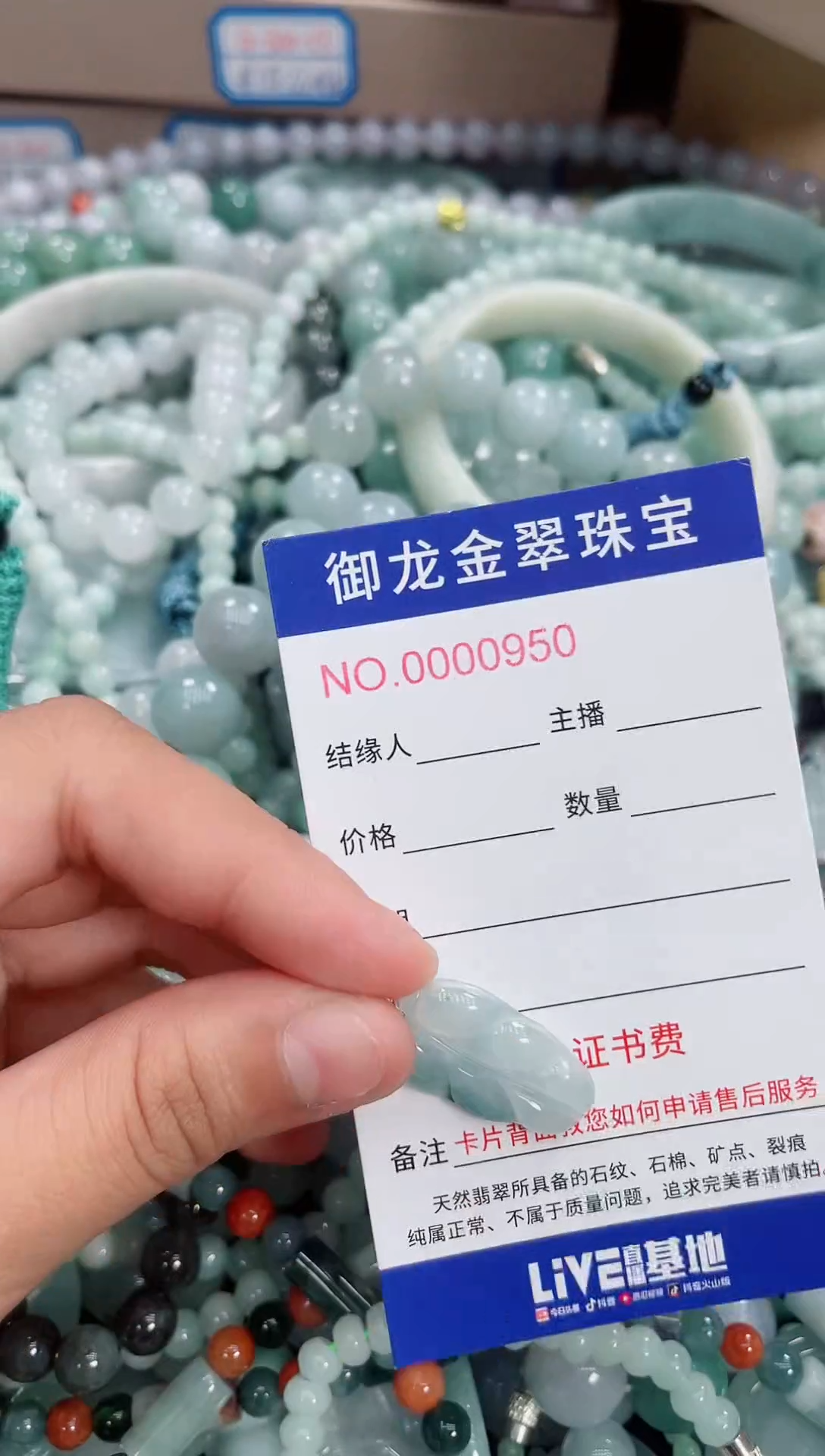 翡翠未镶嵌颈饰131