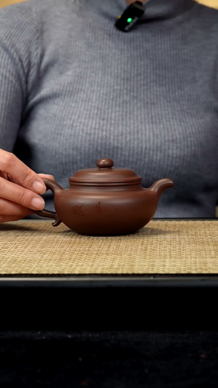 【闪购商品】紫砂茶壶紫泥仿古210c