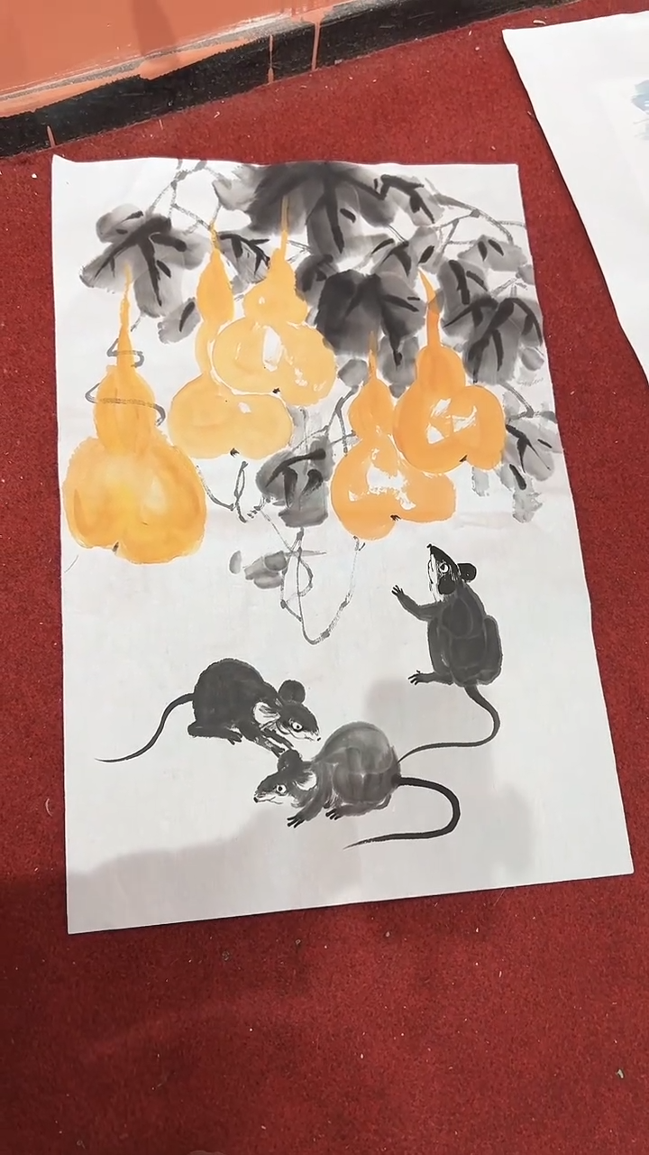 国画万**成李火庆国画/花鸟