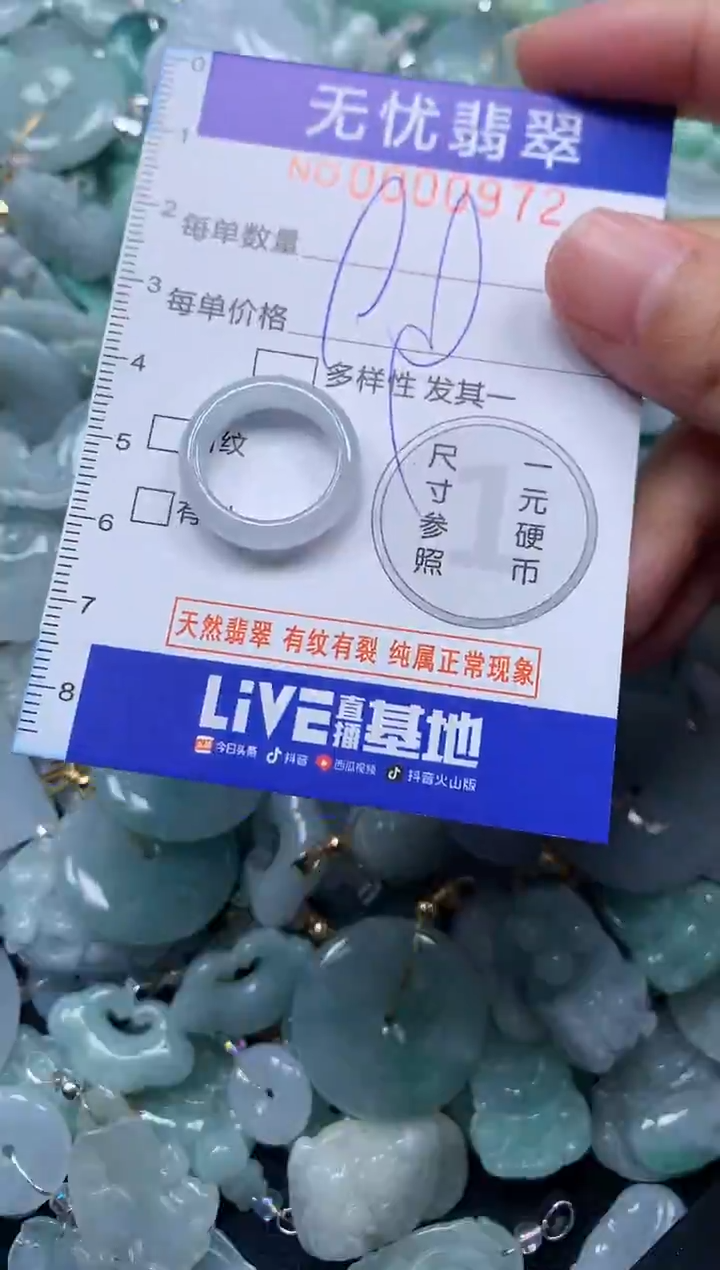 颈饰未镶嵌翡翠972