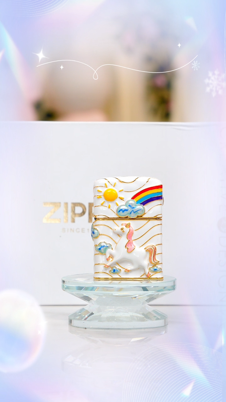 Zippo彩虹小白马-预售不发油