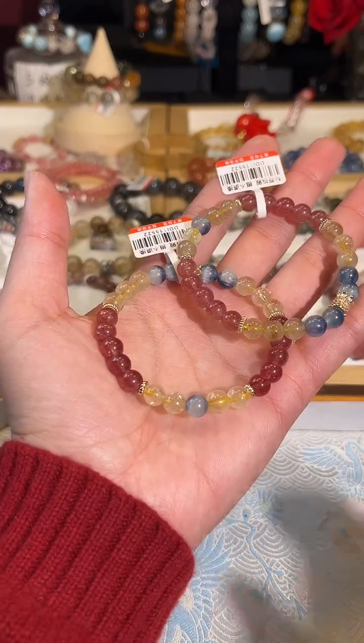 【闪购商品】水晶手链未镶嵌Q271多样性发货一件