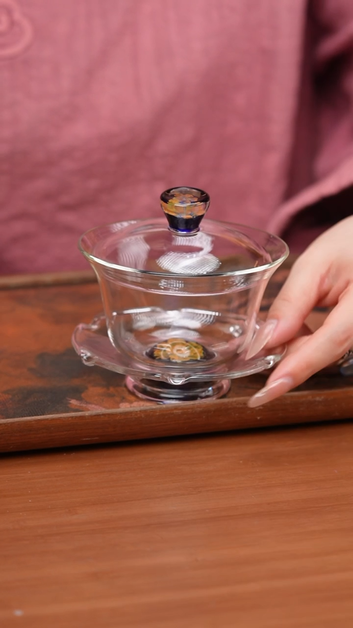 【闪购商品】禾器/花语欣语盖碗
