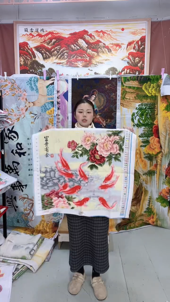 棉 富贵有余    