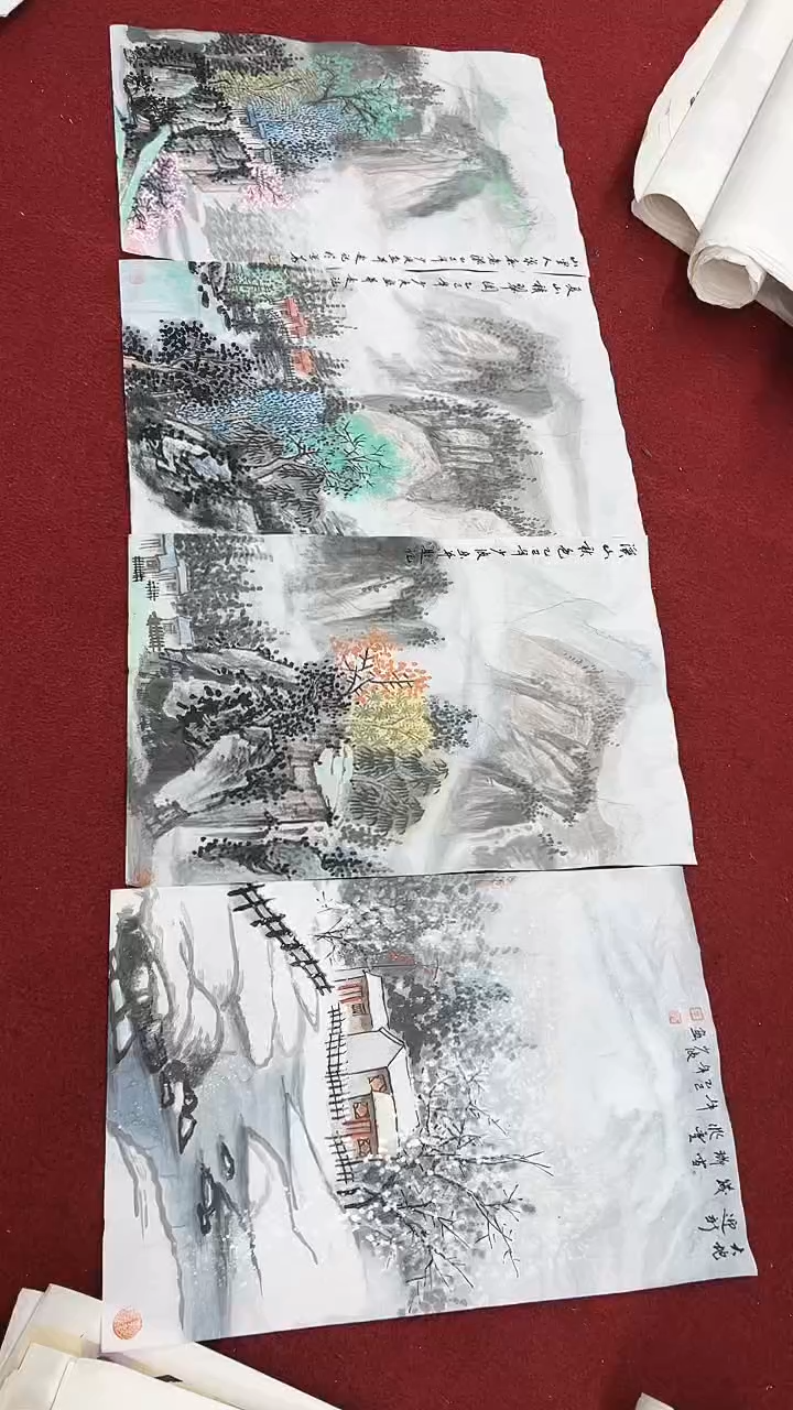 国画卢少波/国画/山水