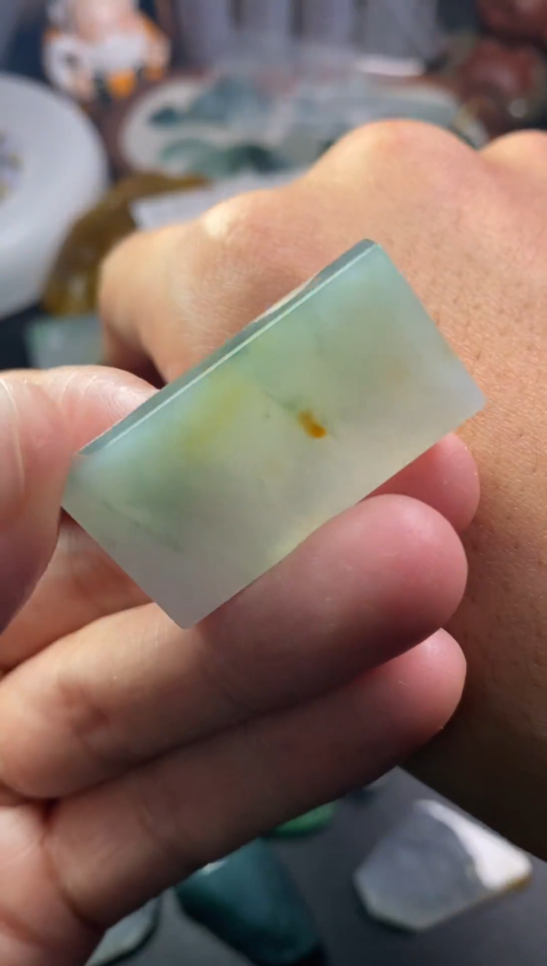 未镶嵌定制翡翠翡翠片料定制未镶嵌12.5-46