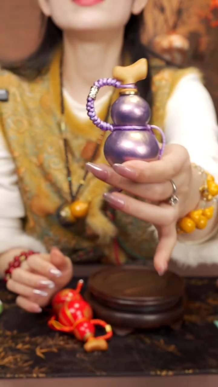 76--大漆开口小葫芦----88