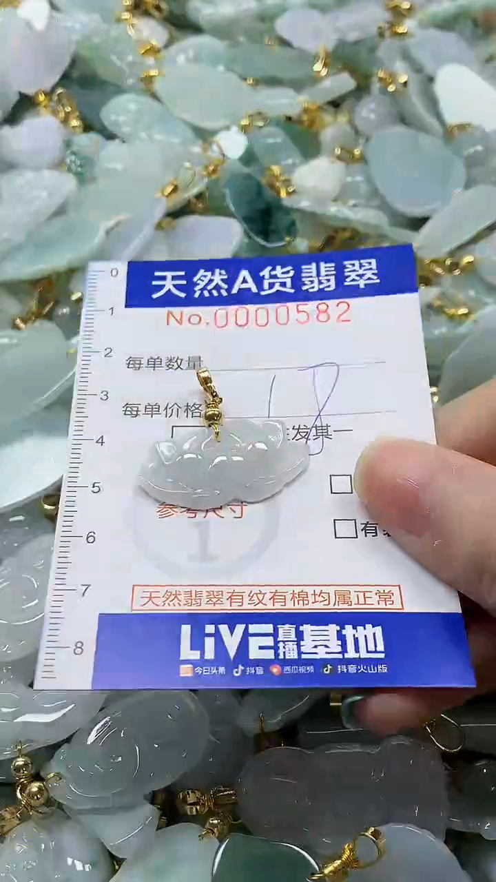 颈饰未镶嵌翡翠纯天然a货翡翠