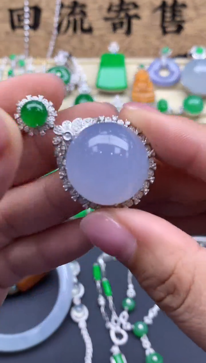 【闪购商品】翡翠颈饰18K金镶嵌791-中国好珍宝