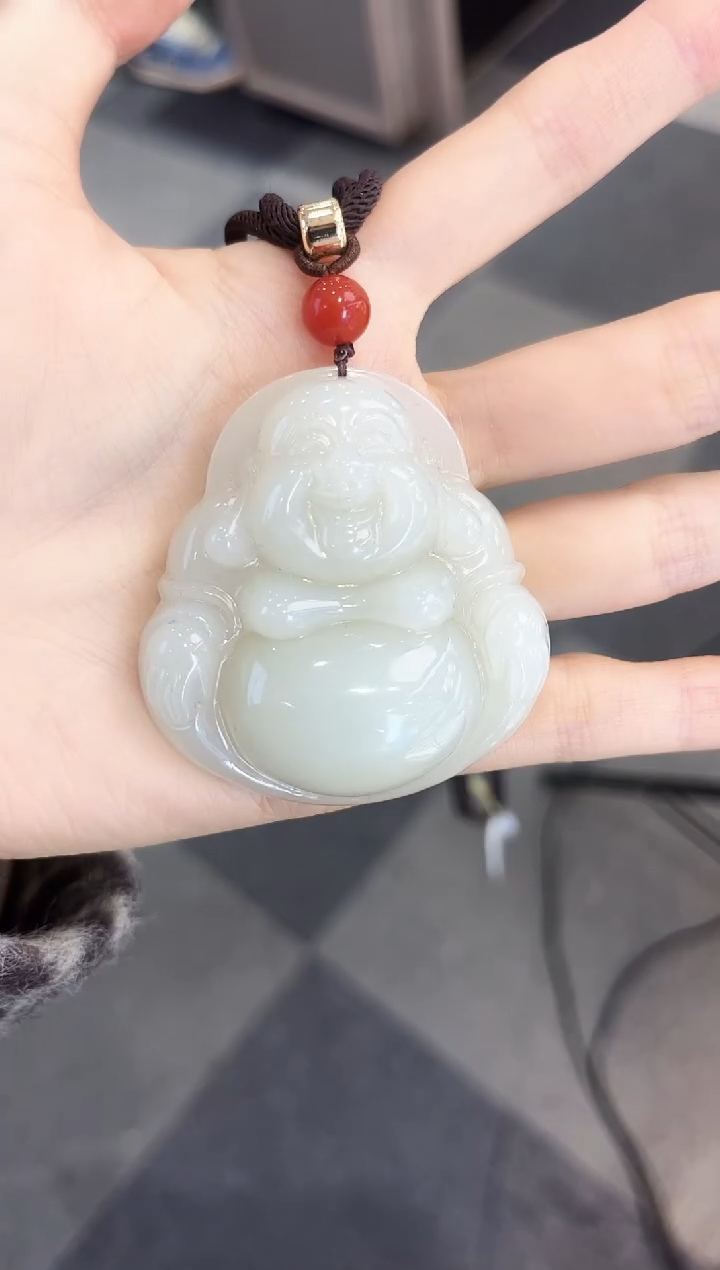 【闪购商品】和田玉吊坠(不含链)未镶嵌佛公 多样性发其一