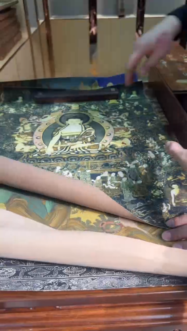 卷轴画卷轴画奥奥的唐卡