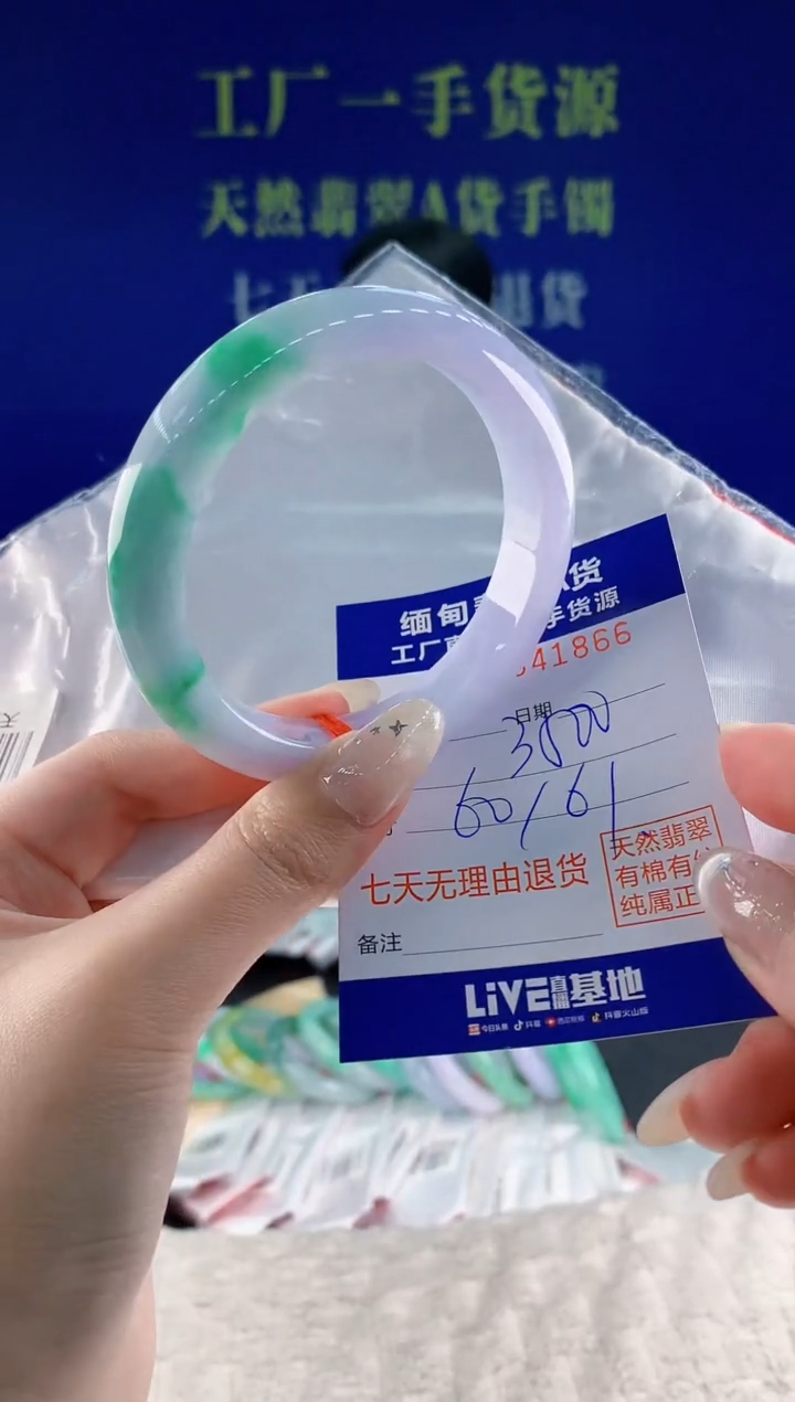 未镶嵌手镯翡翠66