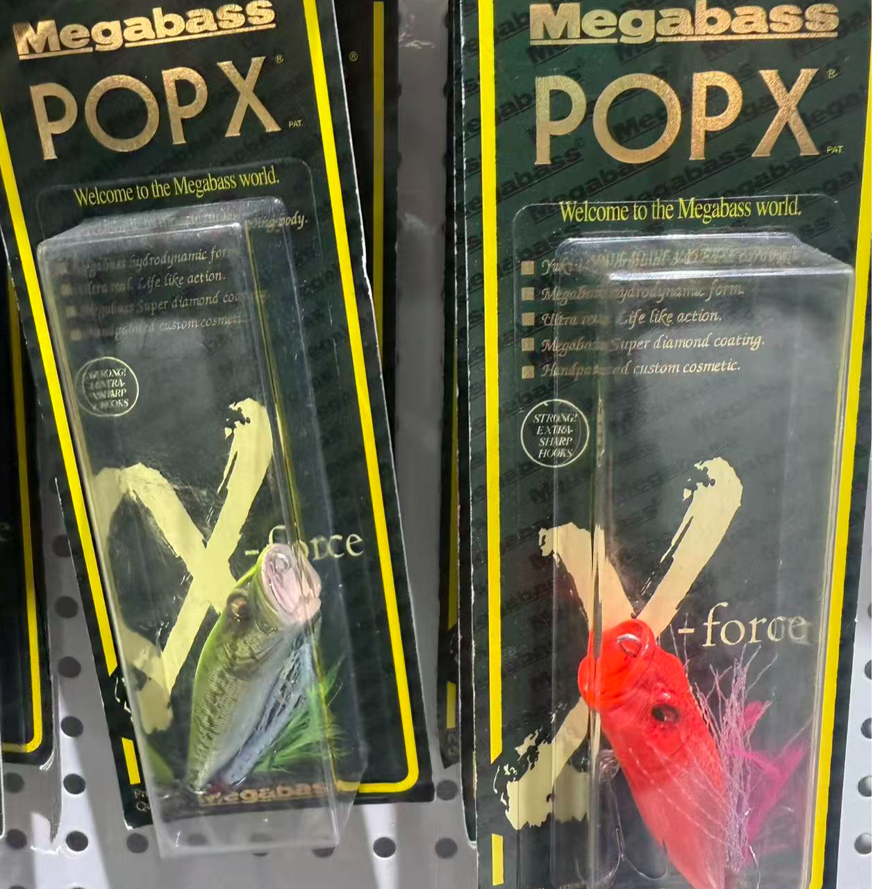 MegabassPOPX波爬 经典水面系远投鲈鱼翘嘴路亚饵