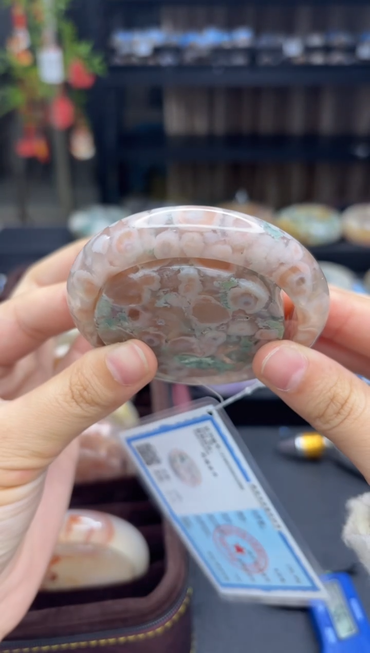 非金属布艺手镯 琦丽雅樱花手镯57圈770