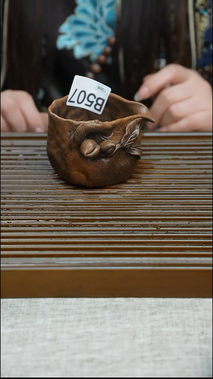 纯手工粗陶茶具 每只不同