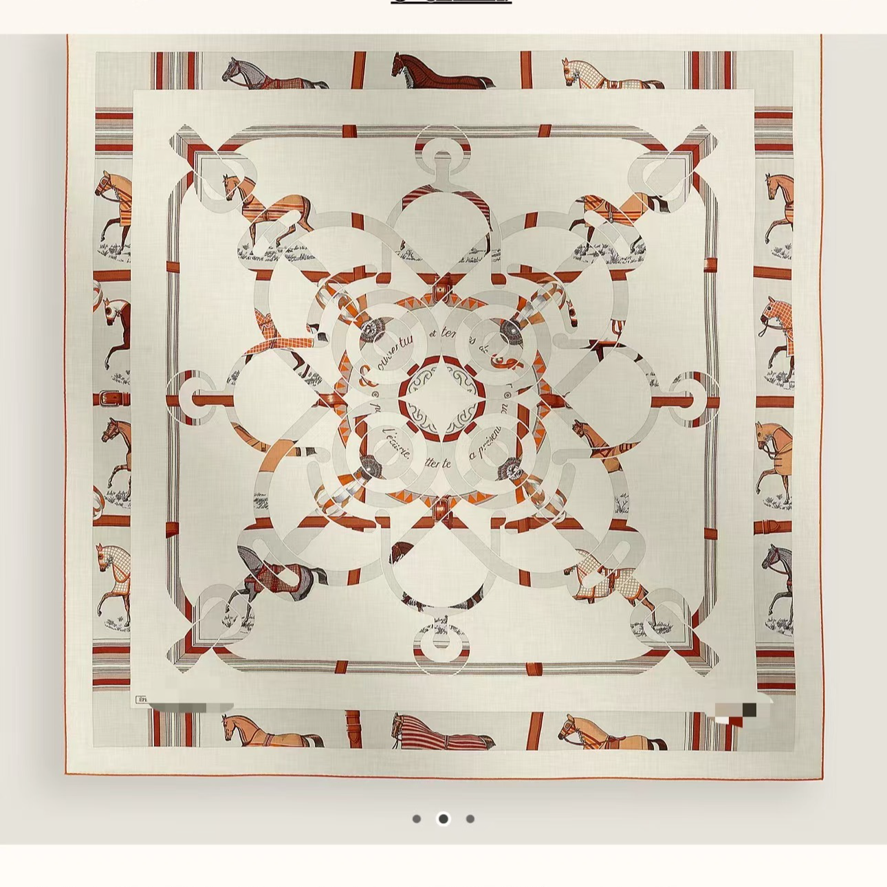 蔓雅【金质马刺与骏马的披挂叠印版】130双面丝绒气质