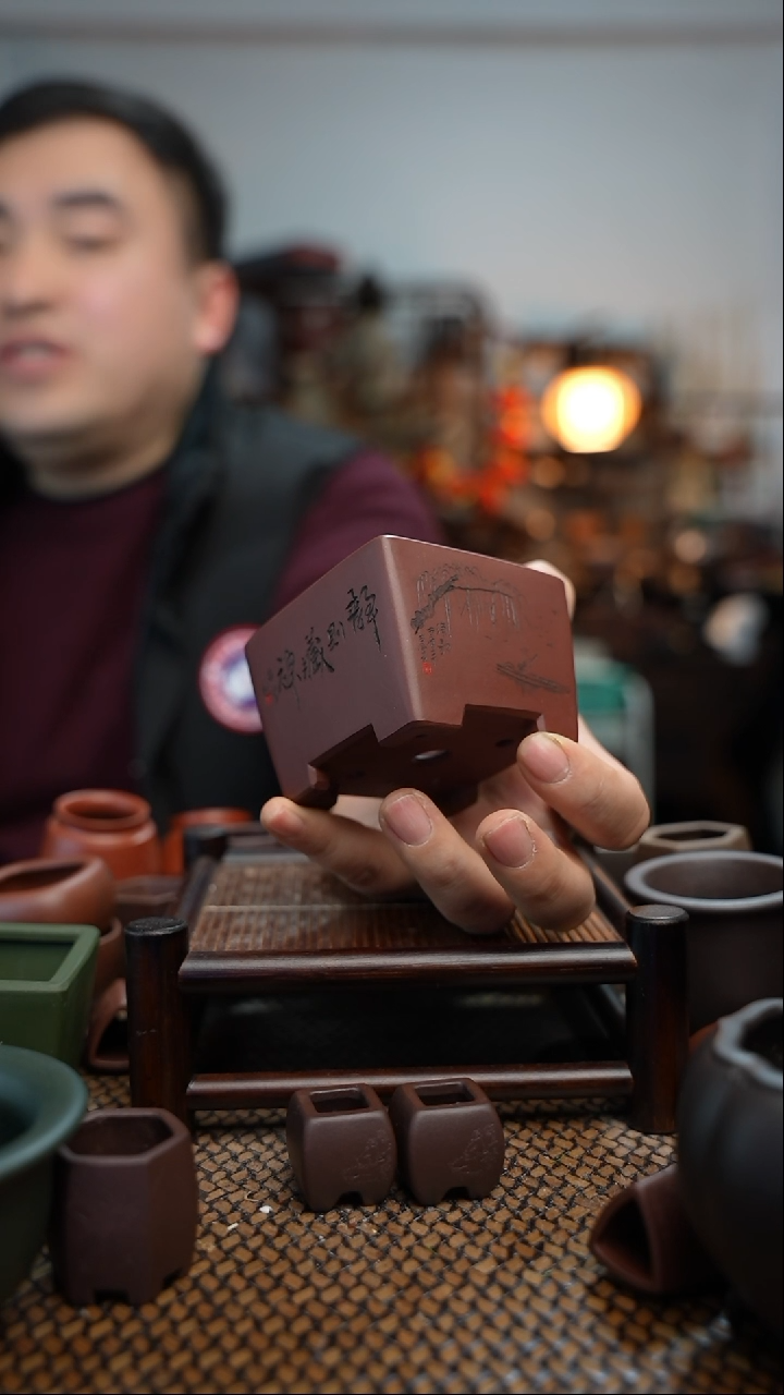 【闪购商品】紫砂花盆長木軒精品紫砂