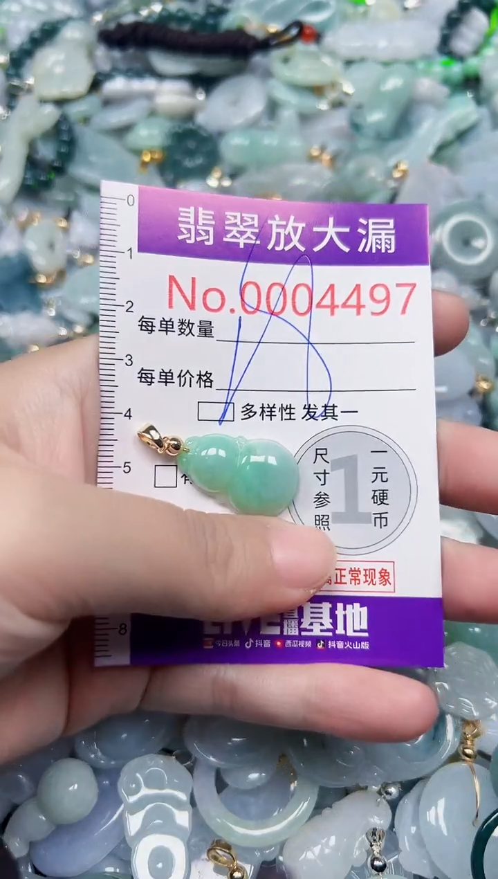 颈饰未镶嵌翡翠4497
