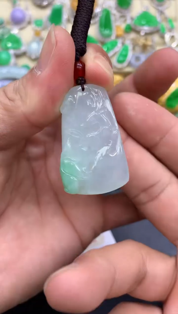 颈饰未镶嵌翡翠196-中国好珍宝
