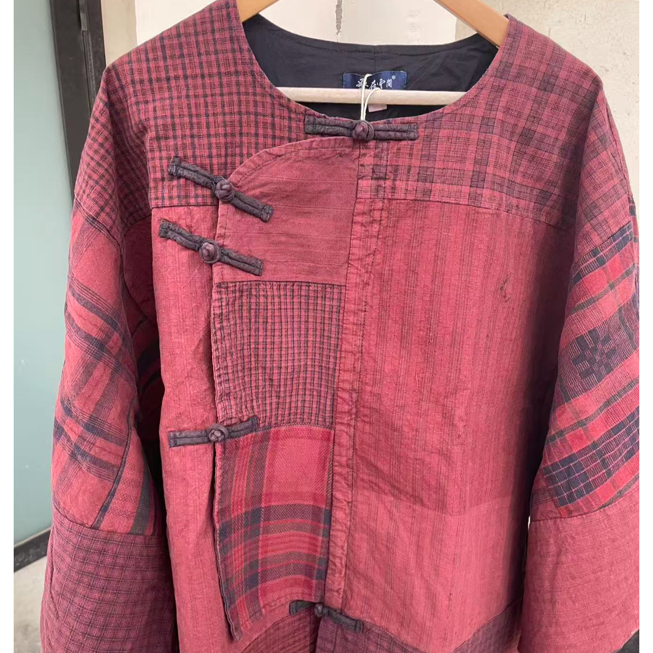 桑在云间 清休双层琵琶襟大衫 