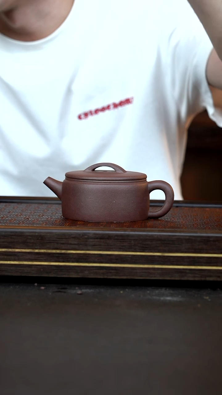 茶壶紫砂LD底槽青汉瓦200CC