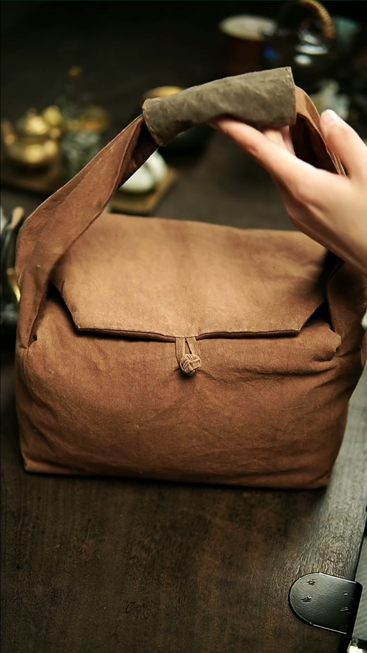 【闪购商品】柿子染收纳包大号