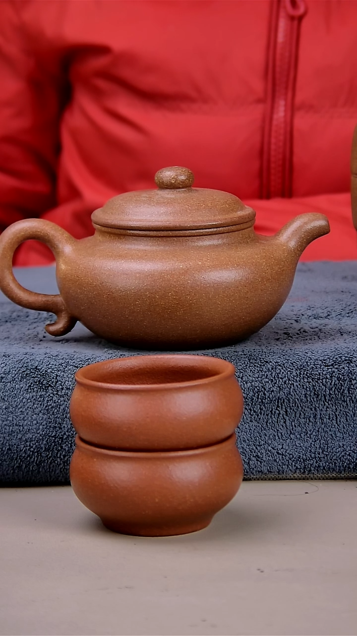 【闪购商品】紫砂茶壶仿古红降坡230/240