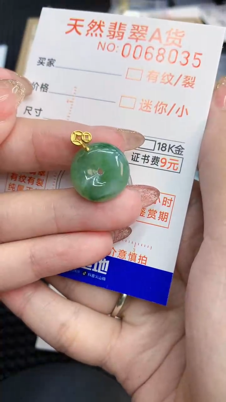 【闪购商品】翡翠银S925镶嵌颈饰            8