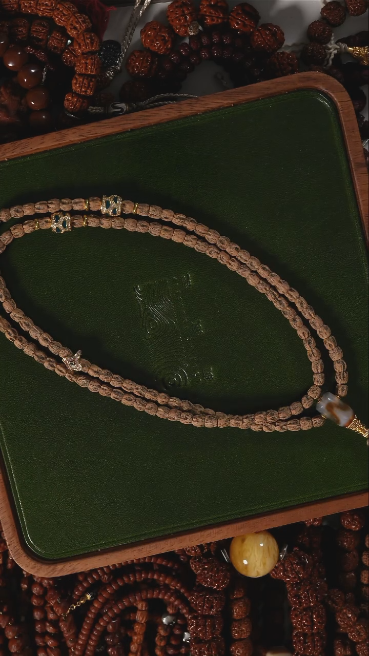 柏香籽/百香籽吊坠【伥鬼】葡萄搭配脏鬼百香长串5+