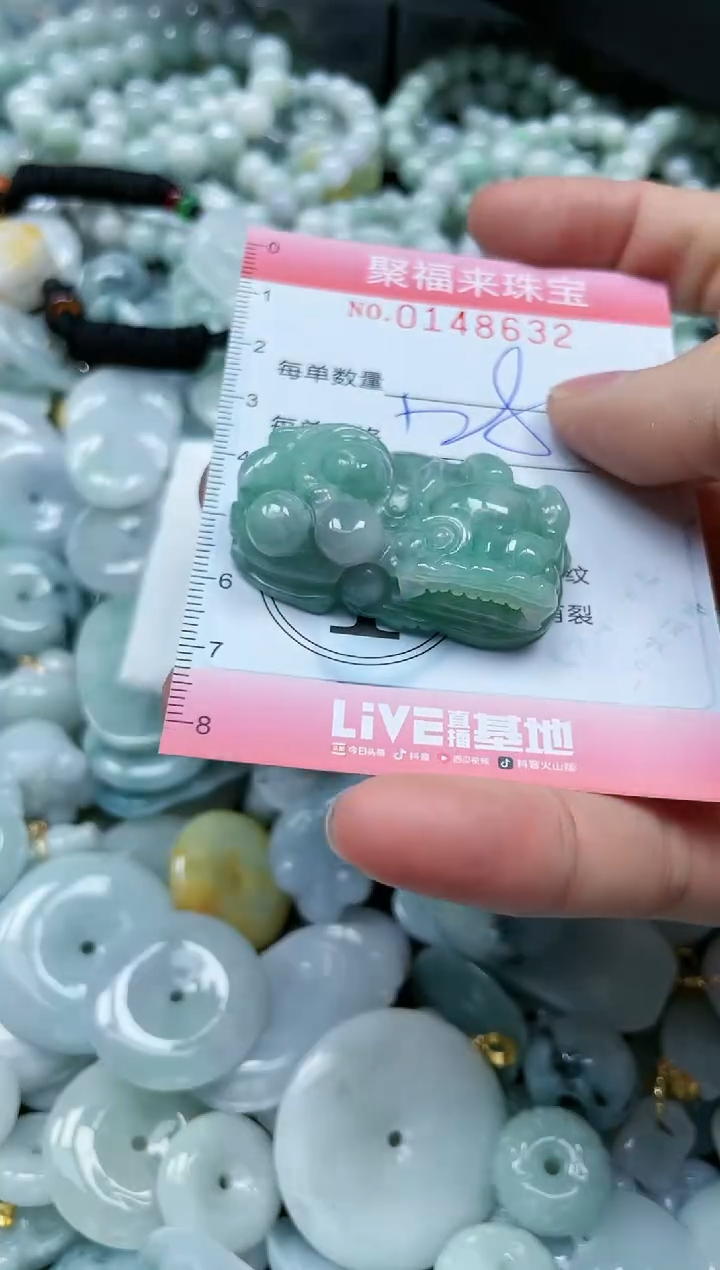 翡翠未镶嵌颈饰闪购0148632