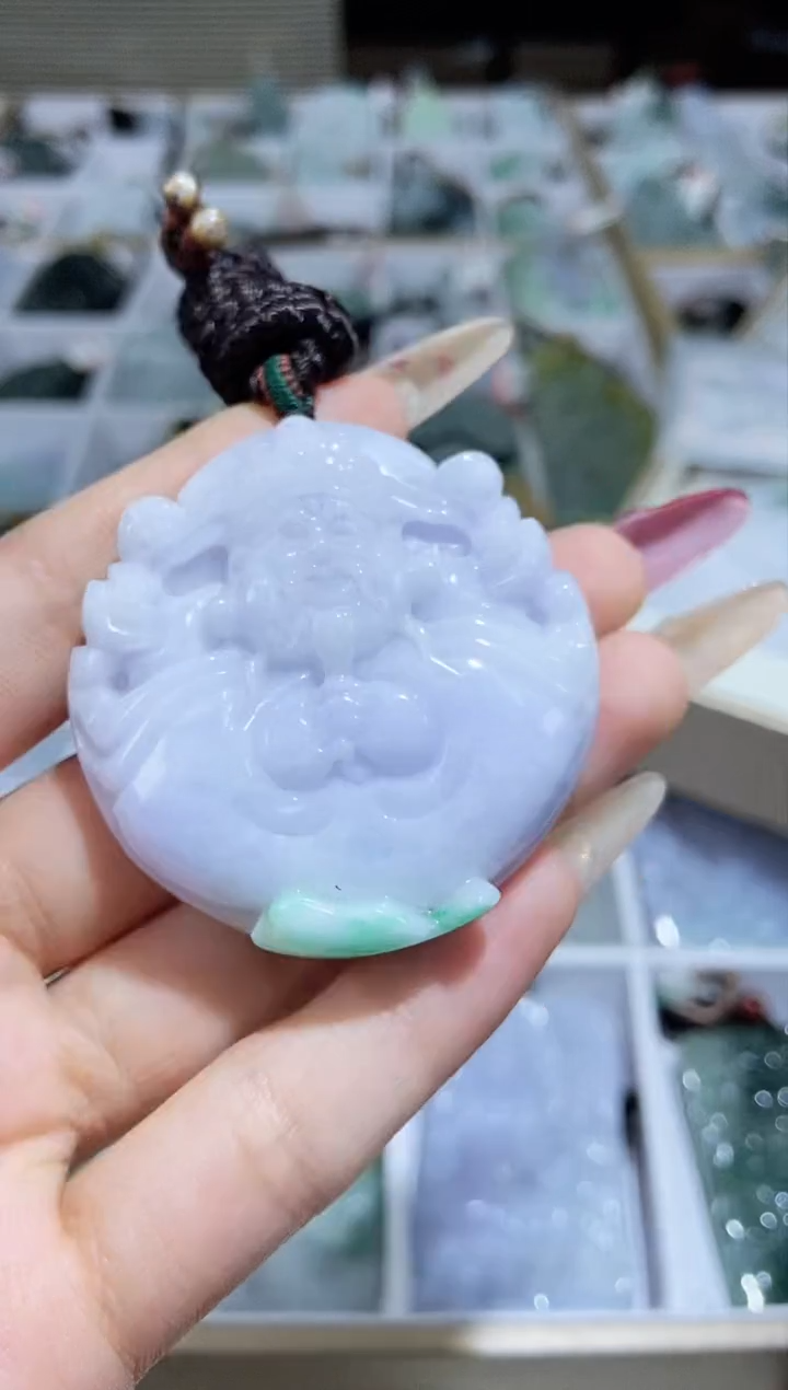 【闪购商品】翡翠颈饰未镶嵌天然缅甸翡翠A货未镶嵌