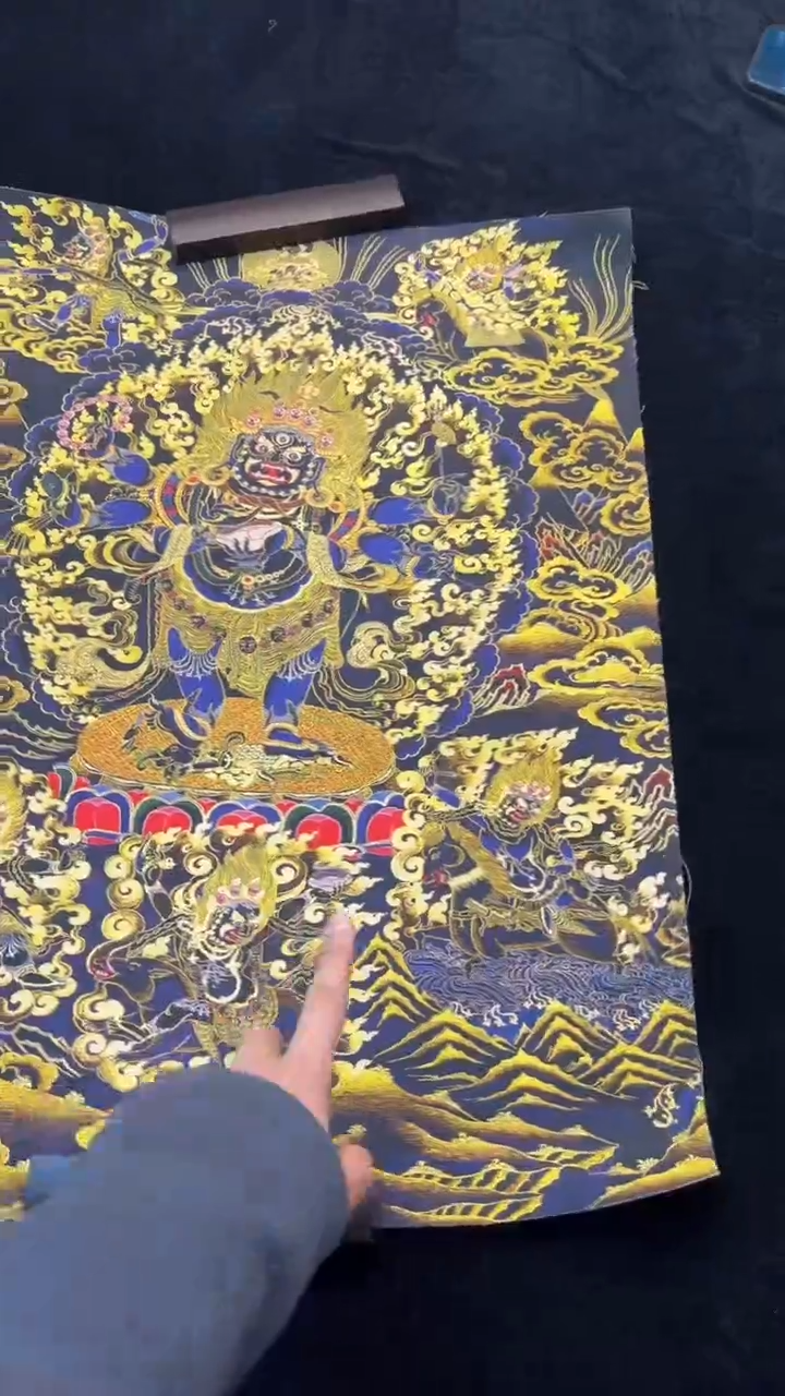 装裱画唐卡藏艺阁TK16002