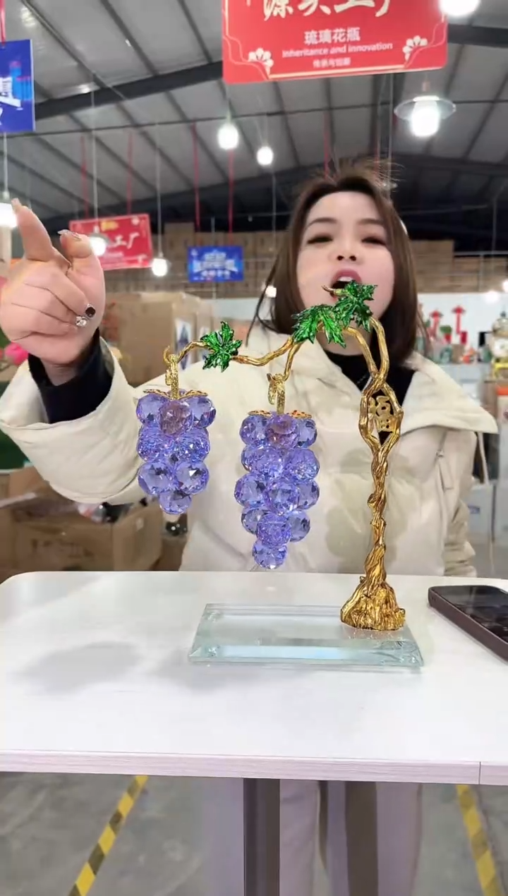 【闪购商品】玻璃于清花器F-早55