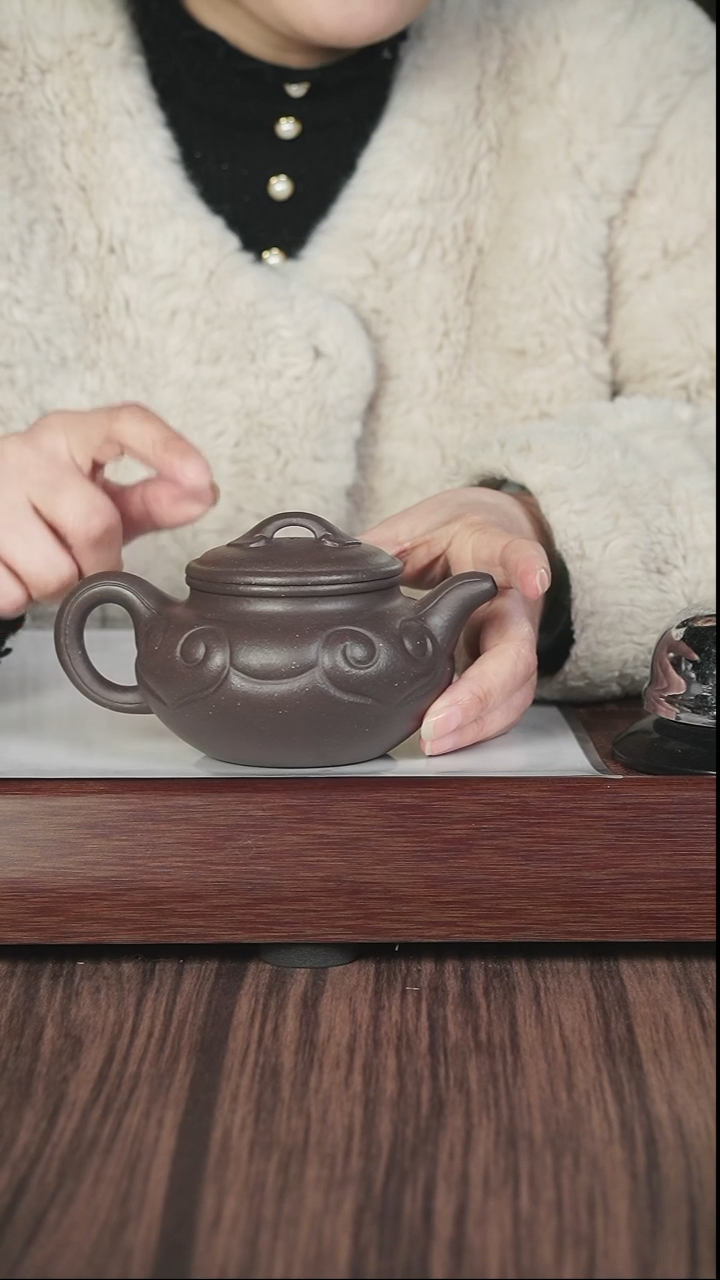 【闪购商品】紫砂茶壶xll   天青 如意仿古