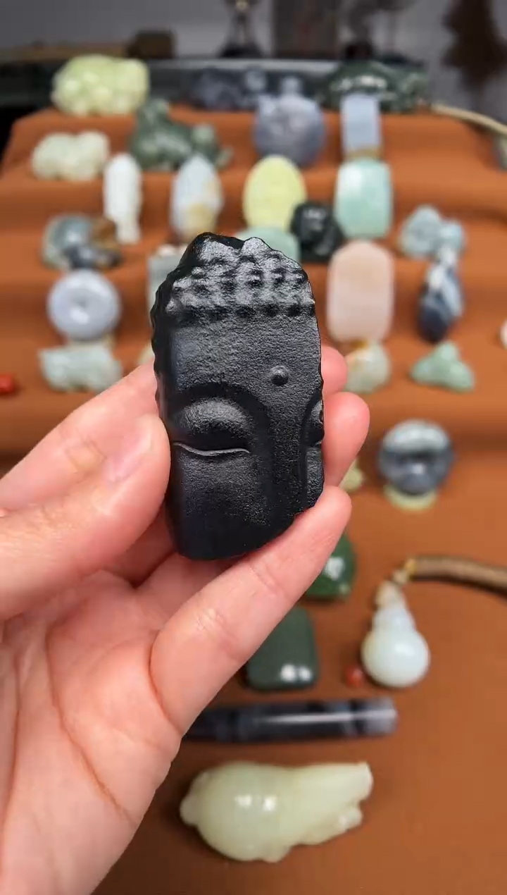 【闪购商品】和田玉颈饰未镶嵌佛首