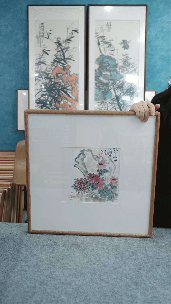 【闪购商品】国画50*50本土老师花鸟