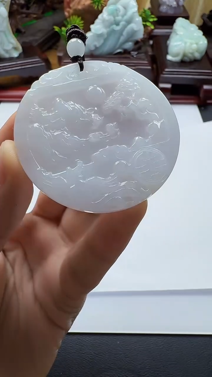 吊坠(不含链)未镶嵌翡翠1