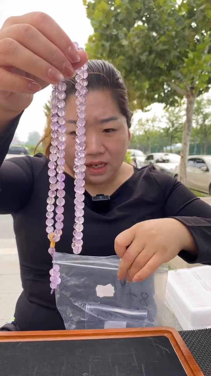 未镶嵌珠宝半成品水晶超七108颗D107