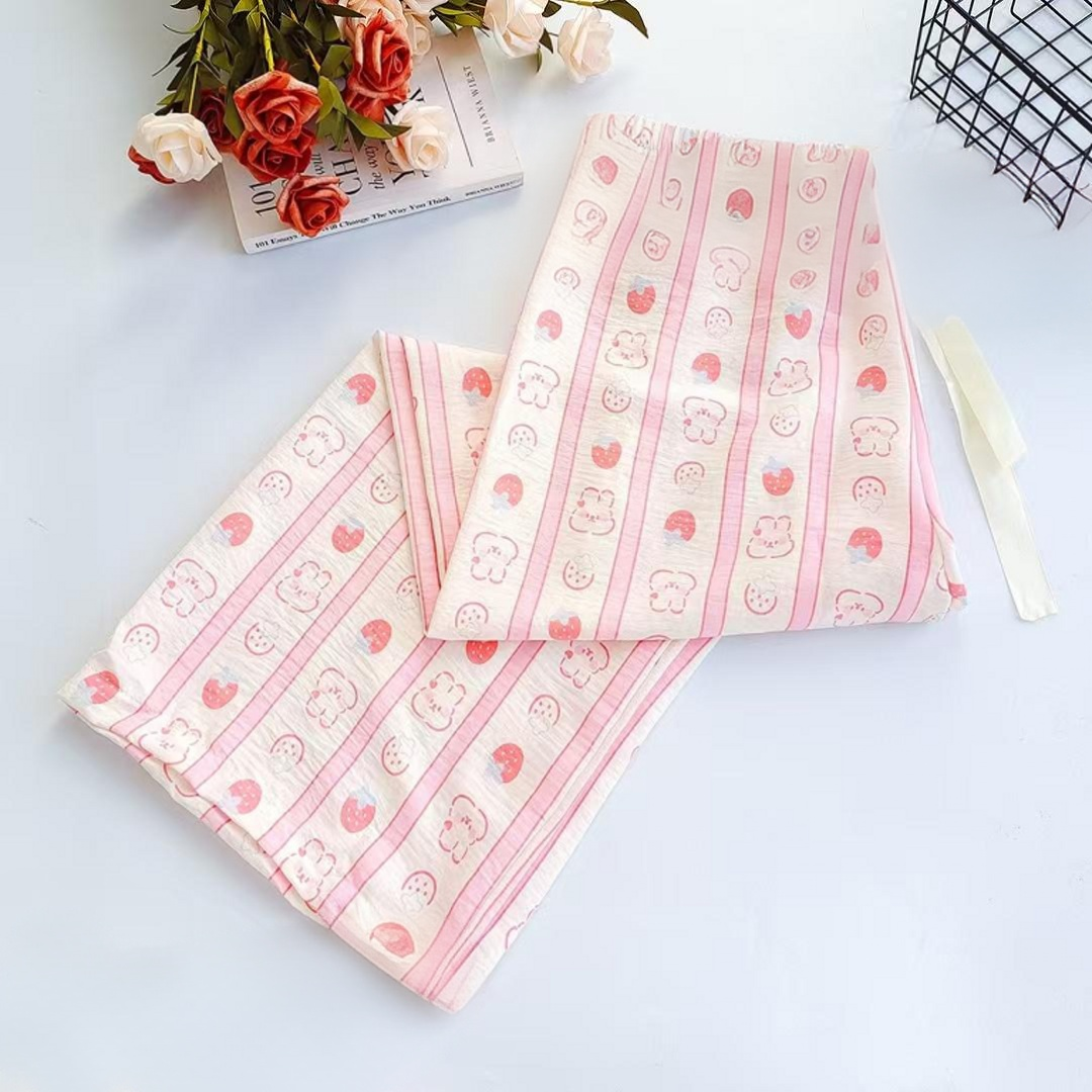 软乎乎云朵棉夏季薄款长裤均码（80斤—150斤）