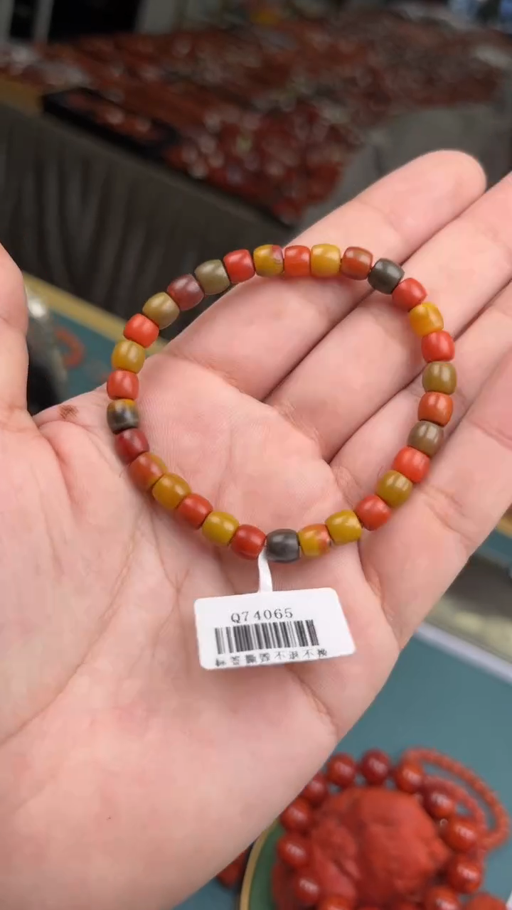 【闪购商品】南红玛瑙A21未镶嵌包浆直切6mm-多样性发一件