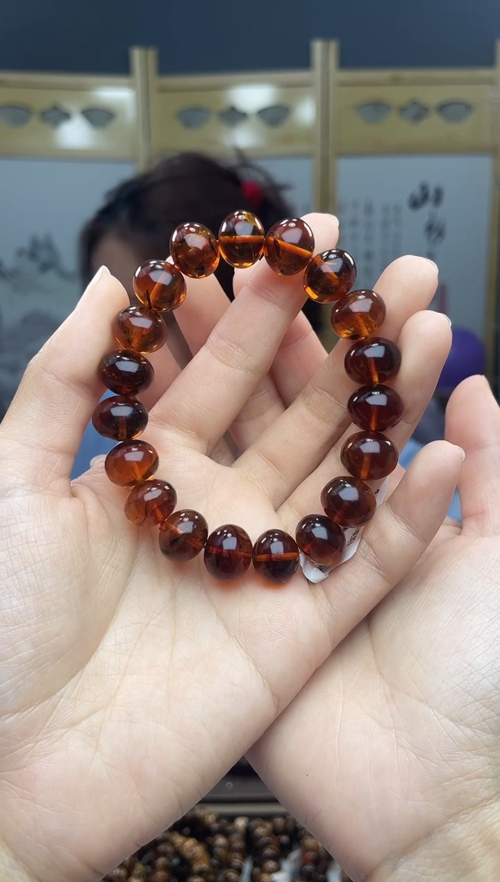 【闪购商品】琥珀裸石未镶嵌12+龙滴血shoch