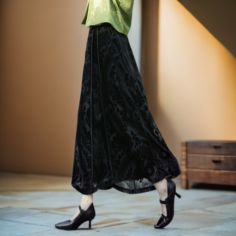 【玄影】新中式国风秋季新款改良马面裙MCGBQ1925