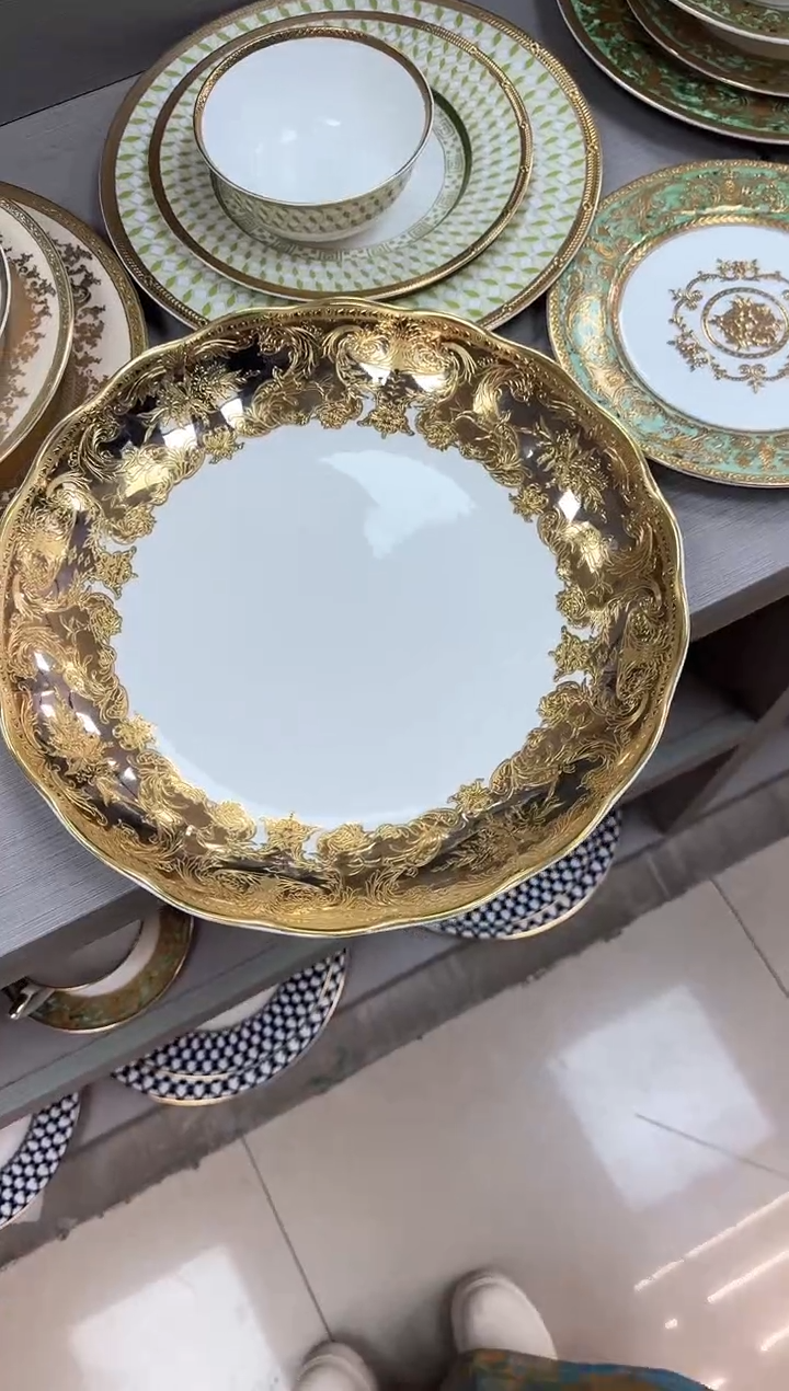 【闪购商品】瓷片12寸窝盘微瑕 春节活动福利价